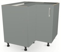 Szafka stojąca narożna 80 cm wewnętrzna GRAFIT 82/80/52,1