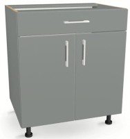 Szafka kuchenna z szufladą i półką 80 cm GRAFIT 82/80/52,1