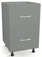 Szafka z Szufladami Dwoma 40 cm GRAFIT 82/40/52,1