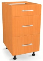 Szafka z Szufladami Trzema 40 cm BUK 82/40/52,1