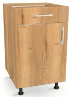Szafka kuchenna z szufladą i półką 40 cm DĄB CRAFT ZŁOTY 82/40/52,1