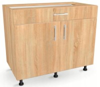 Szafka kuchenna z szufladą i półką 100 cm DĄB SONOMA 82/100/52,1