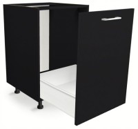 Szafka stojąca z szufladą kuchenna 60cm CZARNA 82/60/52,1