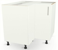 Szafka stojąca narożna wewnętrzna 80 cm BIAŁA 82/80/52,1