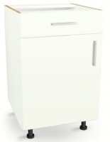 Szafka kuchenna z szufladą i półką 40 cm BIAŁA 82/40/52,1