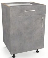 Szafka kuchenna z szufladą i półką 40 cm BETON 82/40/52,1