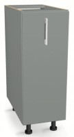 Szafka Cargo z koszem 15 cm GRAFIT  82/15/52,1