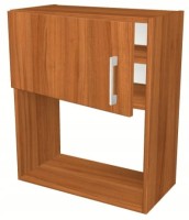 Szafka Pod Mikrofalę z Jednym frontem 60cm ORZECH WŁOSKI 72/60/32,1