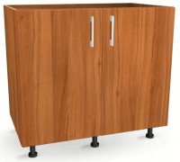 Szafka pod zlew z Dwoma frontami 100 cm ORZECH WŁOSKI 82/100/52,1