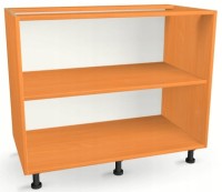 Szafka Kuchenna Stojąca Otwarta 100 cm OLCHA 82/100/50,3
