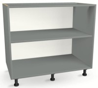 Szafka Kuchenna Stojąca Otwarta 95 cm GRAFIT 82/95/50,3