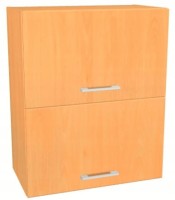 Szafka wisząca z Podwójnymi klapami 55 cm BUK 72/55/32,1