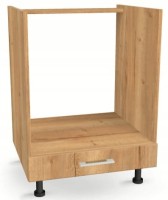 Szafka pod Piekarnik 60cm DĄB CRAFT ZŁOTY 82/60/56