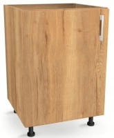 Szafka pod zlew z Jednym frontem 55 cm DĄB CRAFT ZŁOTY 82/55/52,1