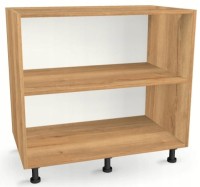 Szafka Stojąca Otwarta 95cm DĄB CRAFT ZŁOTY 82/95/50,3