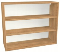 Szafka wisząca otwarta 100 cm DĄB CRAFT ZŁOTY 72/100/30,3