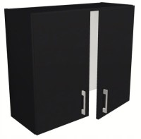 Szafka z Ociekarką wisząca 80cm CZARNA 72/80/30,1