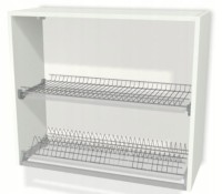 Korpus z Ociekarką 90cm BIAŁY 72/90/30,3