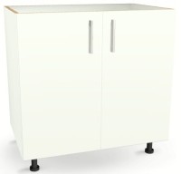Szafka kuchenna pod zlew 75 cm BIAŁA 82/75/52,1