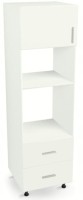 Słupek pod Piekarnik-Mikrofalę BIAŁY 210/60/60