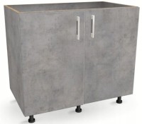 Szafka kuchenna pod zlew 90 cm BETON 82/90/52,1