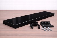 Cokół | Maskownica Meblowa 10 x 44,6 cm RAL 9005 Czarny Połysk