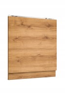 Front + Cokół 45 cm do zmywarki | Dąb Craft Złoty K003 PW Słoje w Poziomie