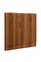 Front + Cokół 60 cm do zmywarki | Orzech Włoski 0729 BS Słoje w Pionie