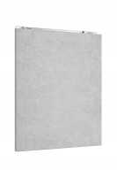 Front + Cokół 45 cm do zmywarki | Beton Mat D4298 SU