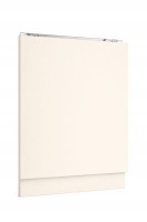 Front + Cokół 45 cm do zmywarki | Wanilia Mat 0514 PE