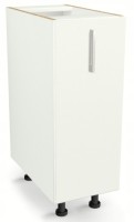 Szafka Cargo z koszem 30 cm BIAŁA 82/30/52,1